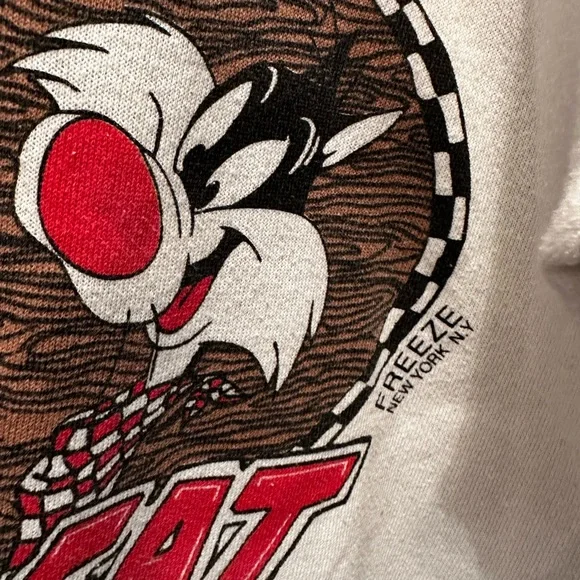 Vintage Taz All Over Print 1994 Freeze New York Looney Tunes T Shirt Size L
